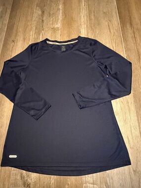 Jockey Women’s Long Sleeve Performance Top - Navy Blue
